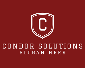 College Shield Security logo design