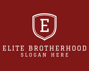 Fraternity - College Shield Education logo design