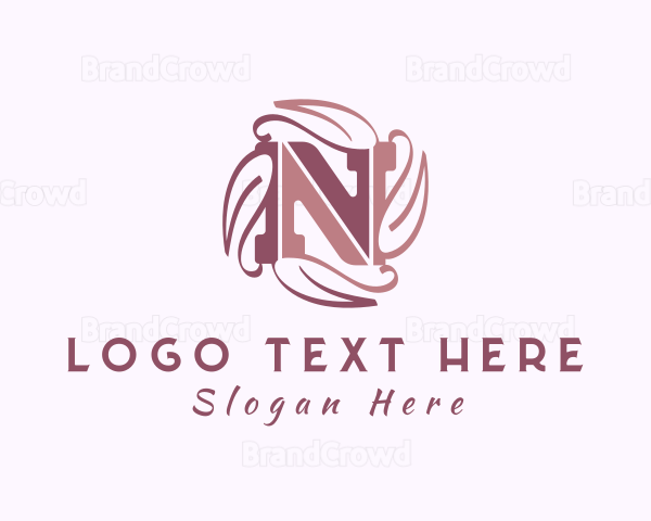 Wellness Boutique Letter N Logo | BrandCrowd Logo Maker