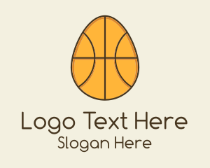 Activity - Egg Basketball Ball logo design