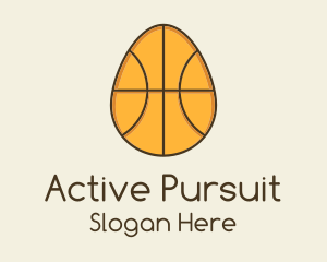 Activity - Egg Basketball Ball logo design