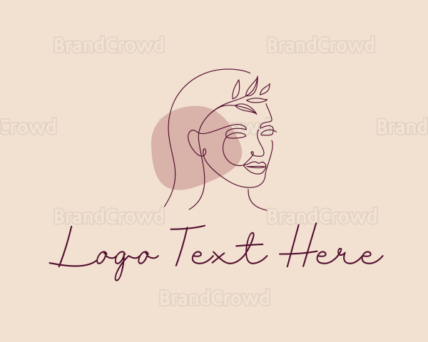 Cosmetics Woman Makeup Logo