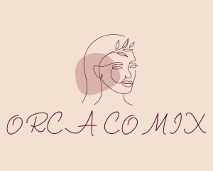 Cosmetics Woman Makeup Logo