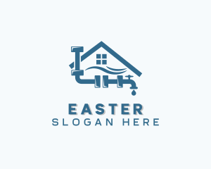 Faucet - Faucet Plumbing Pipe logo design