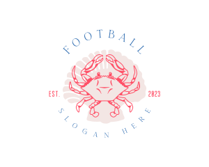 Crustacean Crab Shell Logo