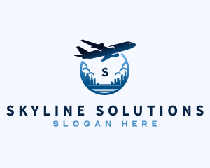 Airline Travel Plane logo design