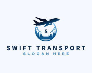 Airline Travel Plane logo design