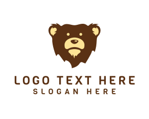 Animal - Grizzly Bear Animal logo design