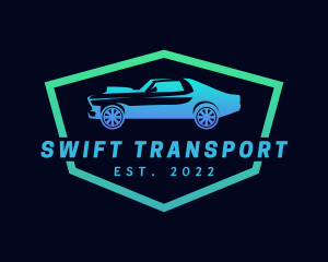 Auto Vehicle Transport logo design