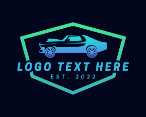 Wheels - Auto Vehicle Transport logo design