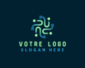 Programming - Circuit Technology Startup logo design