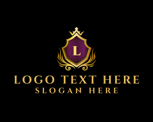 Crown - Royal Shield Luxe logo design