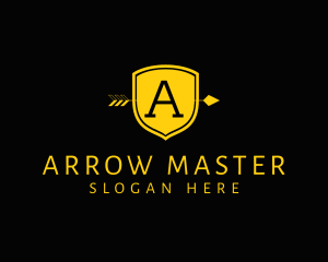 Arrow Shield Archery Studio logo design