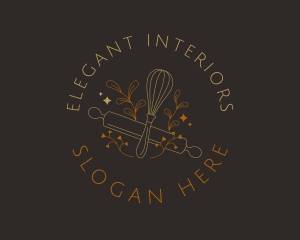 Elegant Pastry Baker logo design