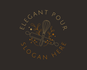 Elegant Pastry Baker logo design