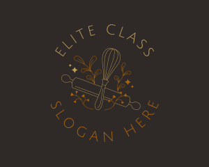 Elegant Pastry Baker logo design