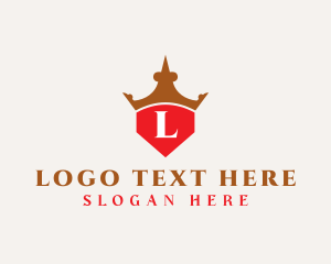 Luxury - Elegant Royal Shield logo design