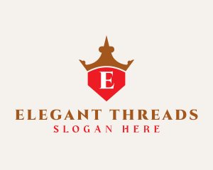 Elegant Royal Shield logo design