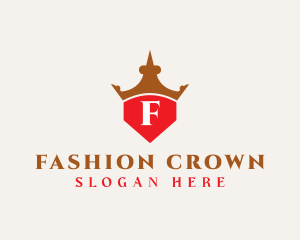 Elegant Royal Shield logo design