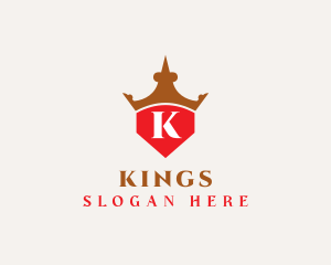 Elegant Royal Shield logo design