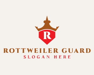 Elegant Royal Shield logo design