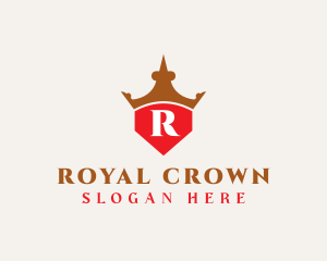 Elegant Royal Shield logo design