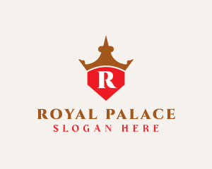 Elegant Royal Shield logo design