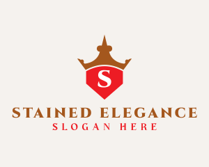 Elegant Royal Shield logo design