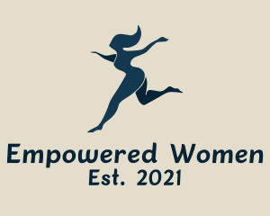 Woman Body Positivity logo design