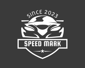 Sports Car Emblem logo design