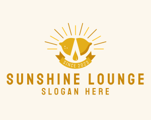 Lemon Oil Sunshine logo design