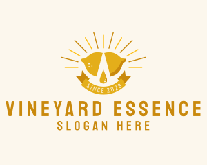 Lemon Oil Sunshine logo design