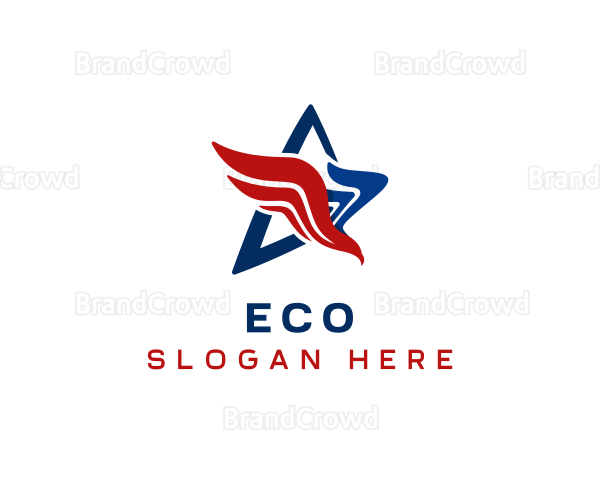 Star American Eagle Logo