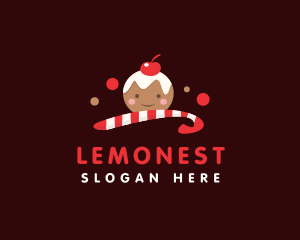 Kids - Sweet Christmas Candy logo design