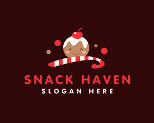 Sweet Christmas Candy logo design