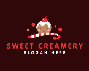 Sweet Christmas Candy logo design