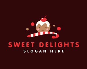 Sweet Christmas Candy logo design