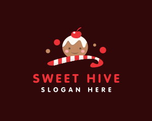 Sweet Christmas Candy logo design