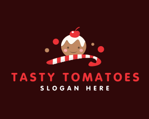 Sweet Christmas Candy logo design