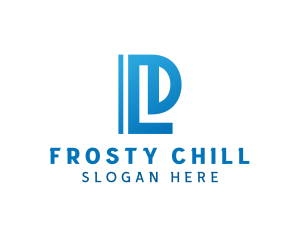 Freezer - Industrial Construction Builder logo design