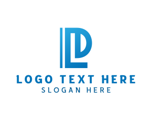 Ld - Industrial Construction Builder logo design