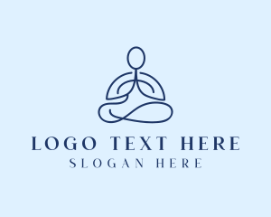Peace - Spiritual Yoga Spa logo design
