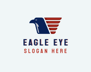 Eagle - Military Eagle Wings logo design