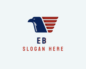 Veteran - Military Eagle Wings logo design