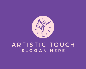 Yoga Body Stretch logo design