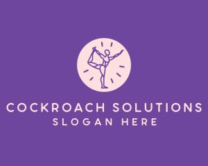 Yoga Body Stretch logo design