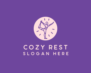 Yoga Body Stretch logo design