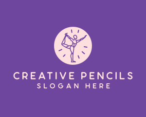 Yoga Body Stretch logo design