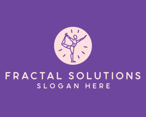 Yoga Body Stretch logo design