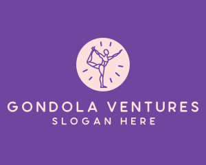 Yoga Body Stretch logo design